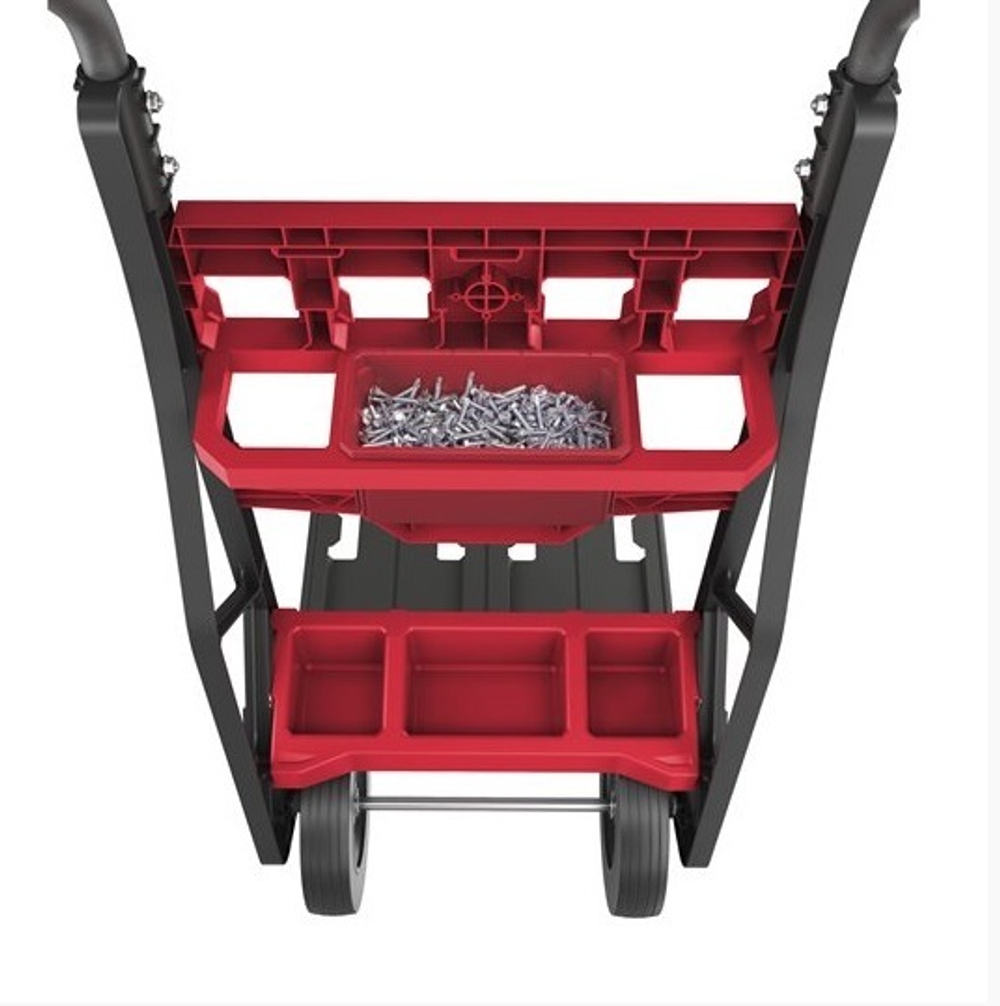 ХИТ! Тележка на двух колесах MILWAUKEE Packout 2 Wheeled Cart  грузоподъемность 180 кг 4932472131