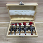 ХИТ! Набор 5 шт. сверл форстнера с регулируемым ограничителем врезания PROCUT Greencut 15, 20, 25, 30, 35 мм в коробке DL01005