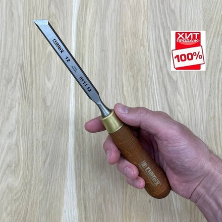 ЦЕНЫ НИЖЕ ХИТ! Стамеска косая правая с ручкой 12 мм Wood Line Plus Narex 811112