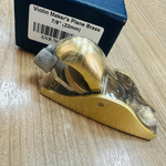 Новинка! Рубанок мини латунный Brass Mini Violin Makers Plane 7/8" 85 мм, лезвие 20 мм GARVIN SVP-7089