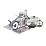 Новинка! Станок шлифовальный ленточный BELMASH BGM-301VS 220В 0,6 кВт, для радиусной шлифовки, выборки в древесине, обработки торцов, фасонных элементов, шлифовки и заточки инструмента S350A