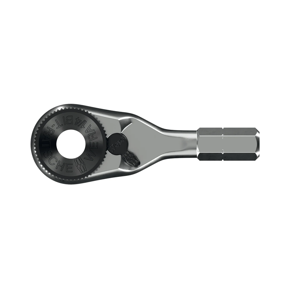 АКЦИЯ ИЮЛЬ 2026! Трещотка-бита WERA 8011 Zyklop Mini 4, хвостовик 1/4" WE-003662