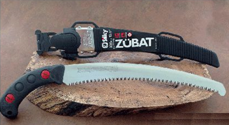 ХИТ! Пила японская профессиональная Zubat 390 мм 7.5 зубьев / 30 мм в чехле KSI327039 Silky М00013165