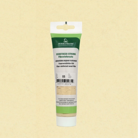 Новинка! Шпаклевка по дереву водная усиленная Borma Ecostucco Strong 200 г, цвет 05 сосна, для внутренних работ 1770PI.200