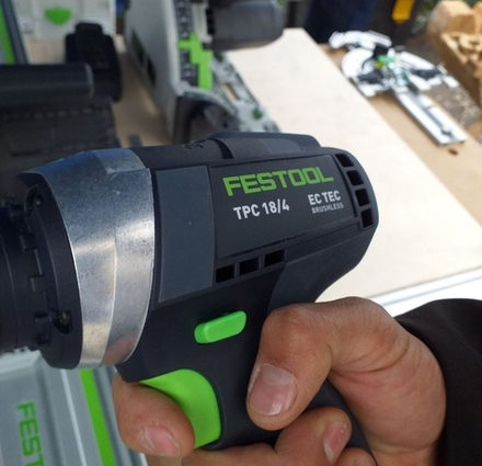 Аккумуляторная ударная дрель - шуруповёрт QUADRIVE TPC 18/4 I-Basic-Set FESTOOL 577625