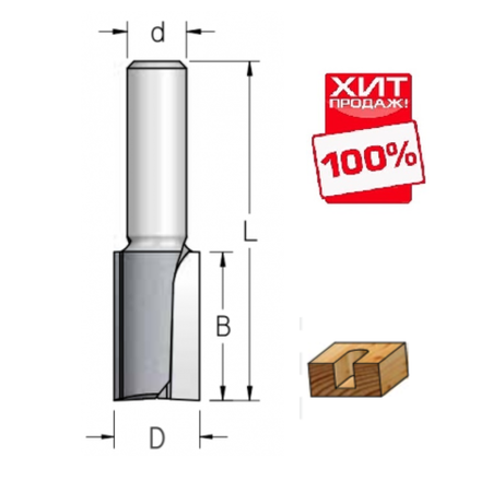 РАСПРОДАЖА ХИТ! Фреза пазовая 30 x 32 x 73 x 12 WPW P253002