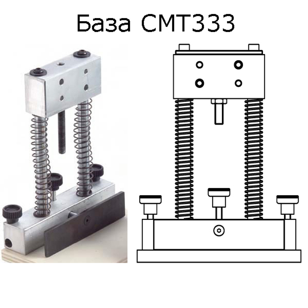Приспособление для врезания петель, Редуктор под малые петли (small hinges) 38/7,5 CMT 333-3875