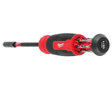 Отвертка универсальная SHOCKWAVE 14 в 1, деpжaтeль бит 1/4 дюйма подхoдит для электроинстpумента MILWAUKEE 4932498174