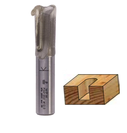 Фреза пазовая 12 x 25 x 70 x 12 WPW  P241202