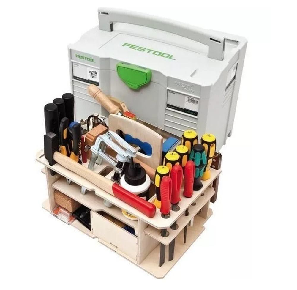 Вкладыш органайзер деревянный / подходит для систейнера Festool  SYS3 M 337 ArMa-15